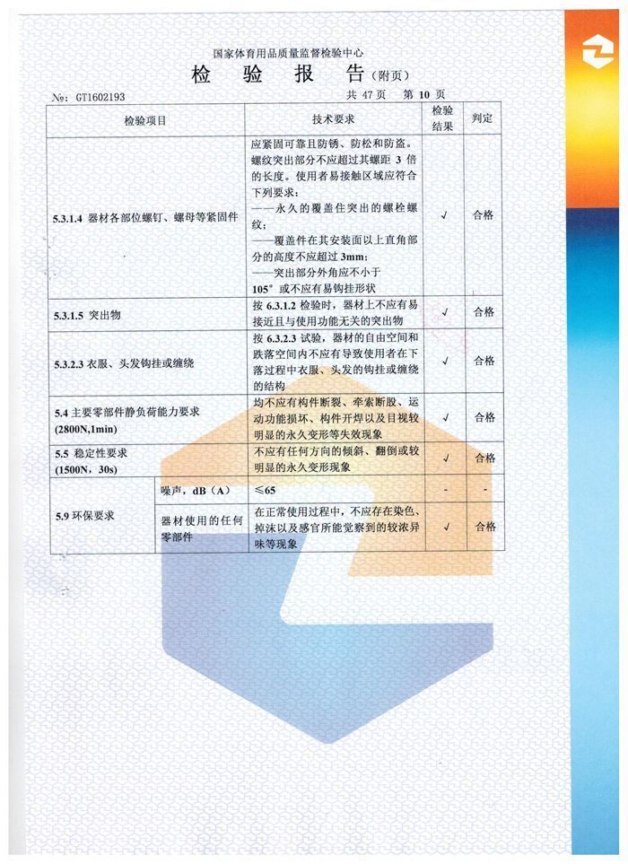 告示牌检验报告